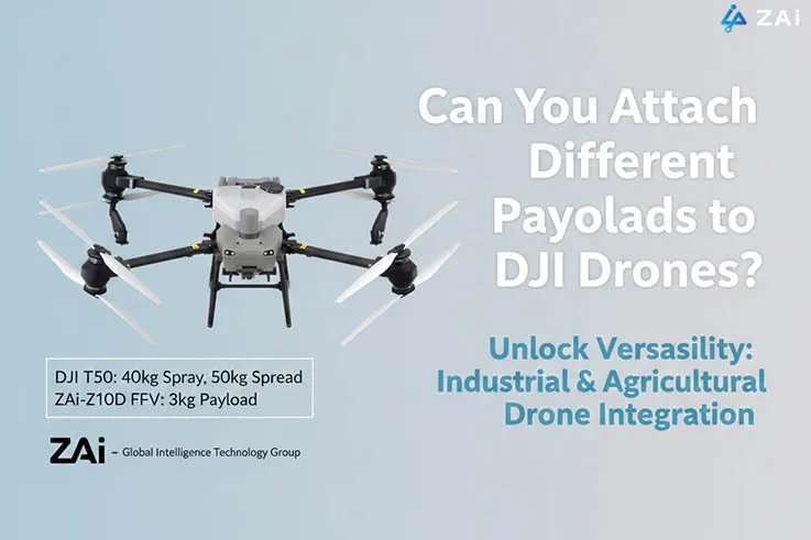 Можно ли устанавливать разные полезные нагрузки на дроны DJI