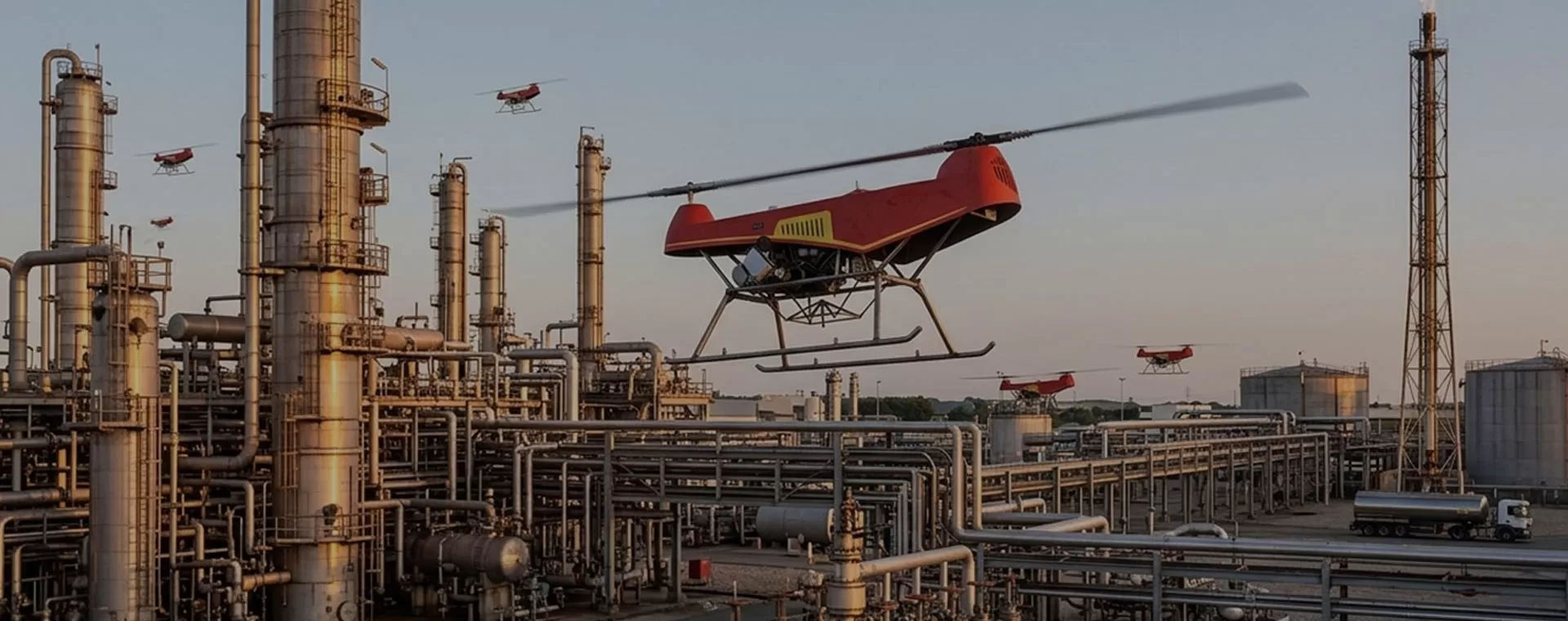 Нефтегазовые дроны для прецизионного энергетического сектора