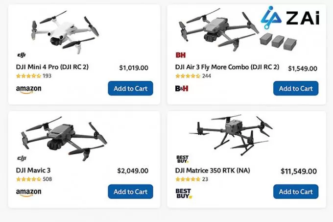 Где купить дроны DJI
